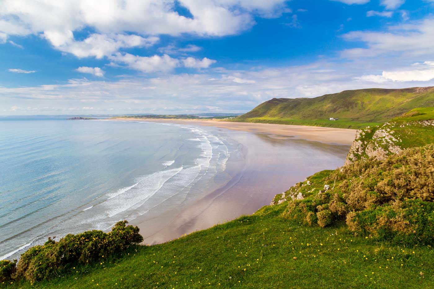 Rhossili Bay Wales UK