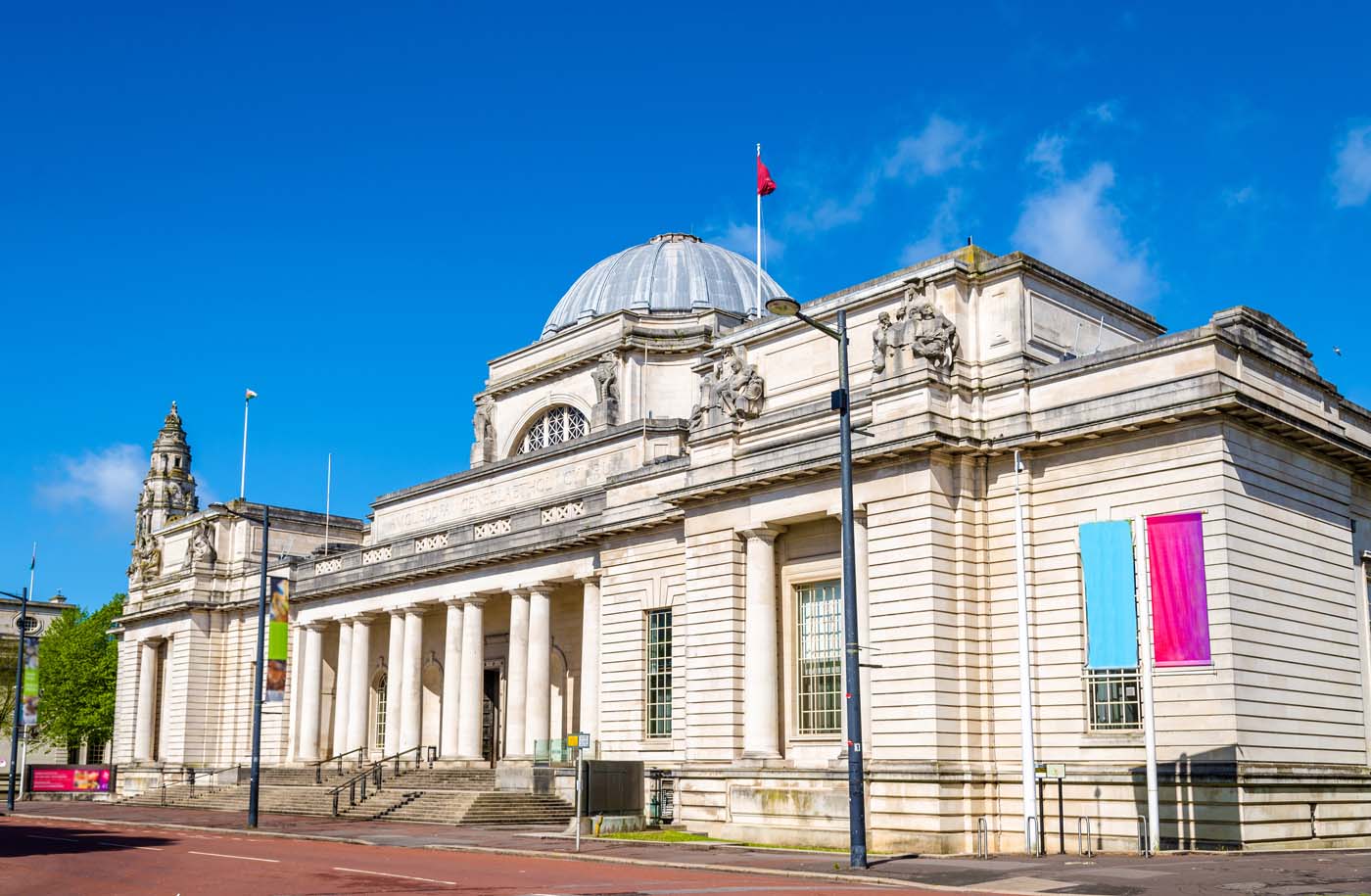 National Museum of Wales in Cardiff, Great Britain