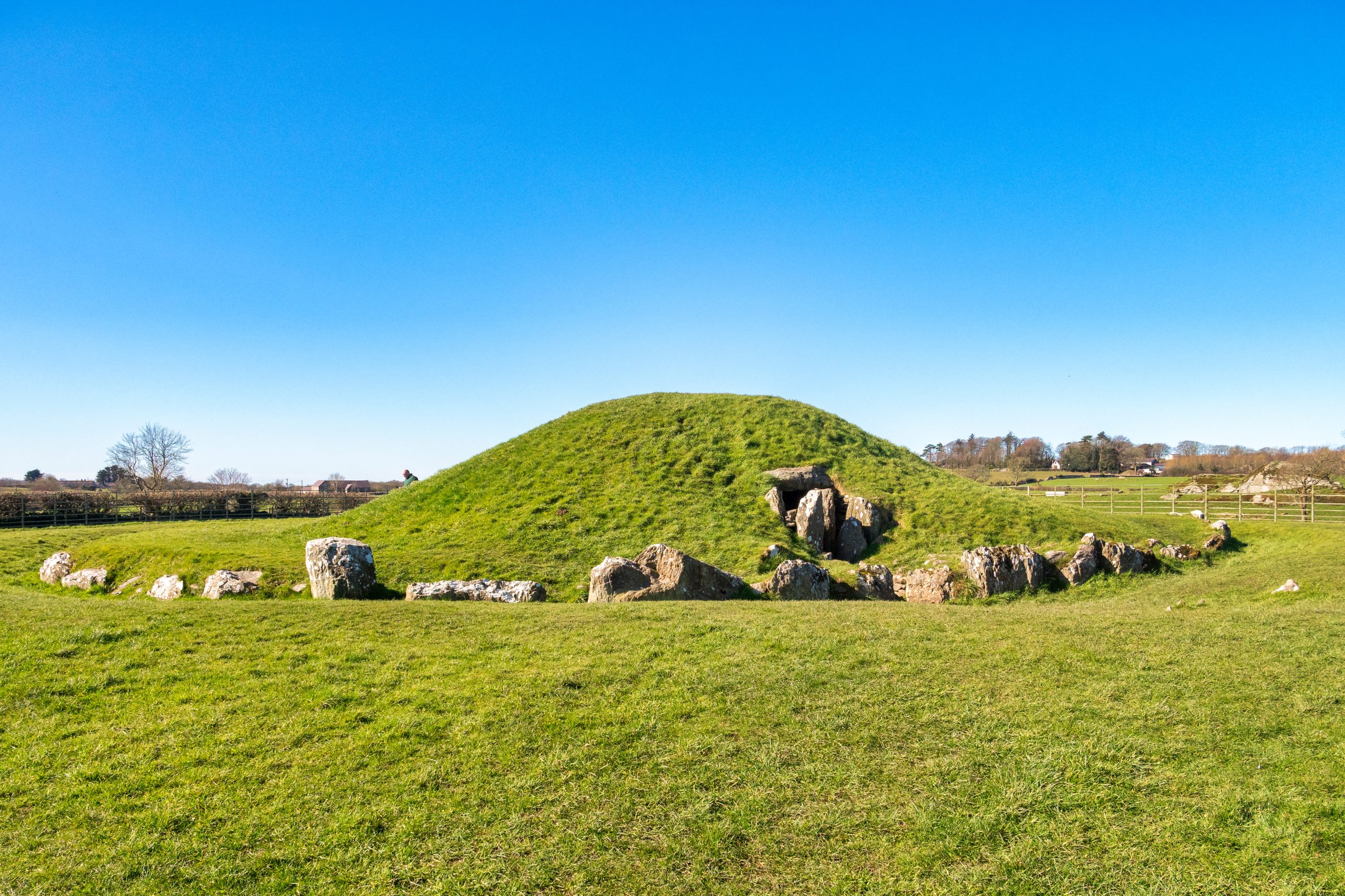 Bryn Celli Du, a neolithic passage tomb in Anglesey, North Wales